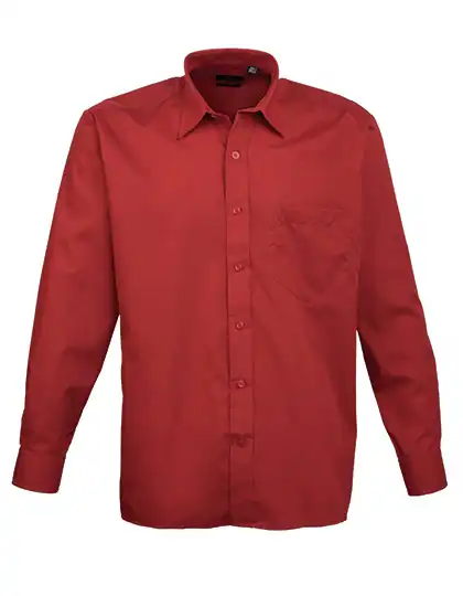 Produkt billede: PW200 - Poplin langærmet skjorte