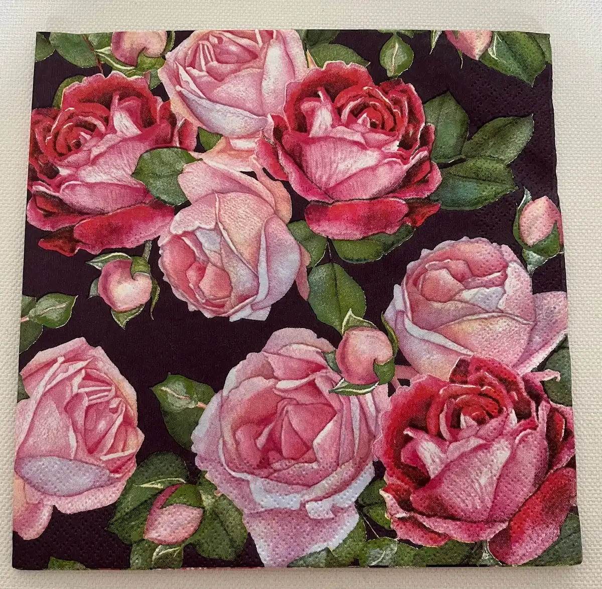 Blomster serviet - S.B.284