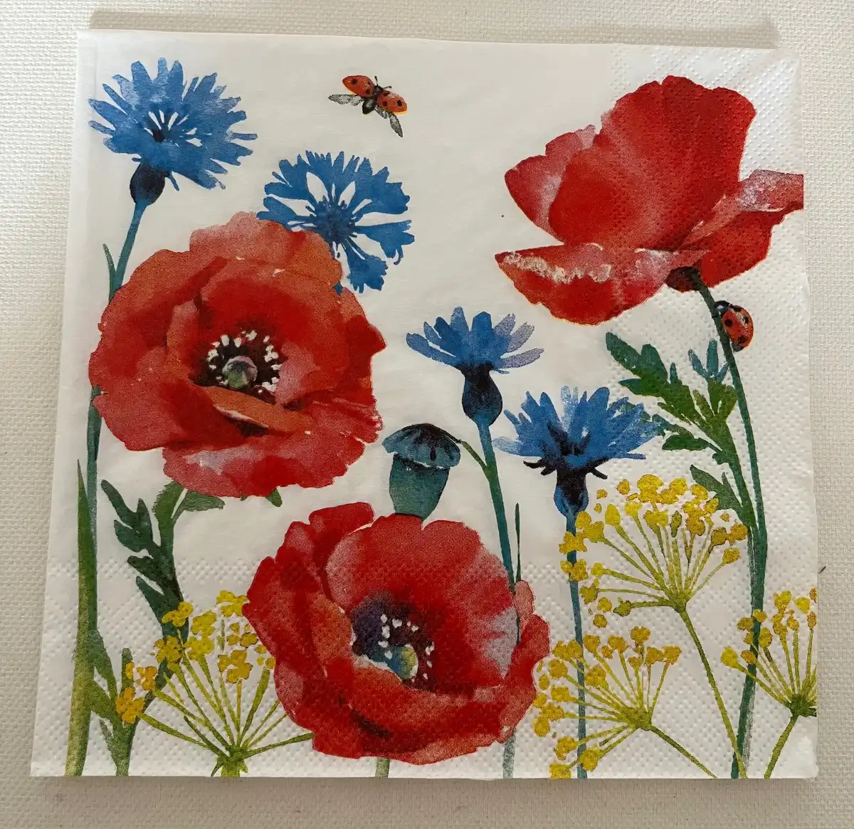 Blomster serviet - S.B.289