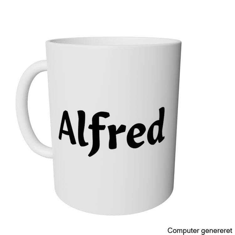 Alfred navnebetydnings kop
