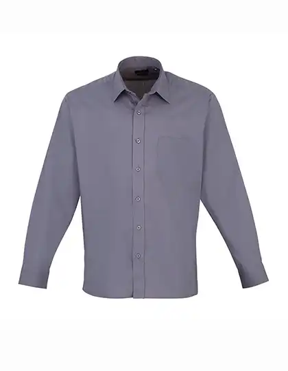 Produkt billede: PW200 - Poplin langærmet skjorte