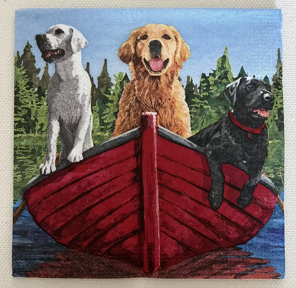 Hunde serviet - 38