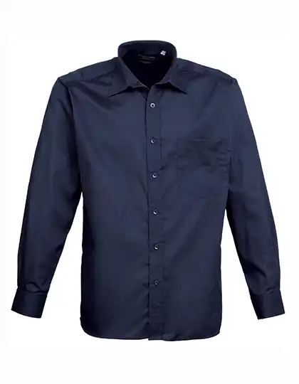 Produkt billede: PW200 - Poplin langærmet skjorte