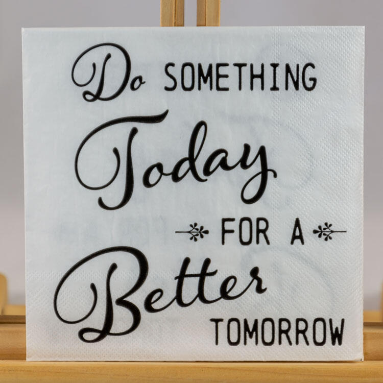 Do something today for a better tomorrow - Serviet