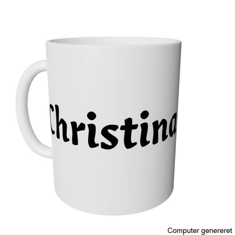 Christina navnebetydnings kop