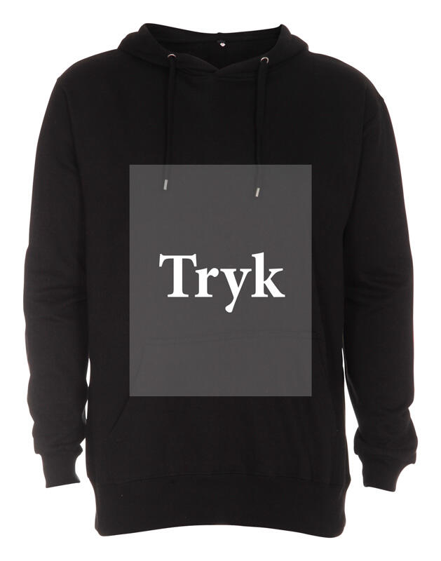 ST718 Hooded Sweat med tryk