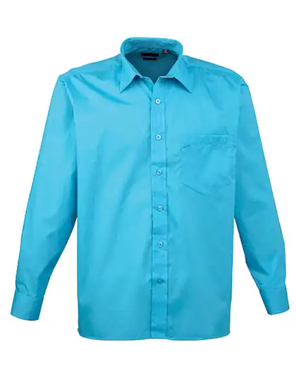 Produkt billede: PW200 - Poplin langærmet skjorte