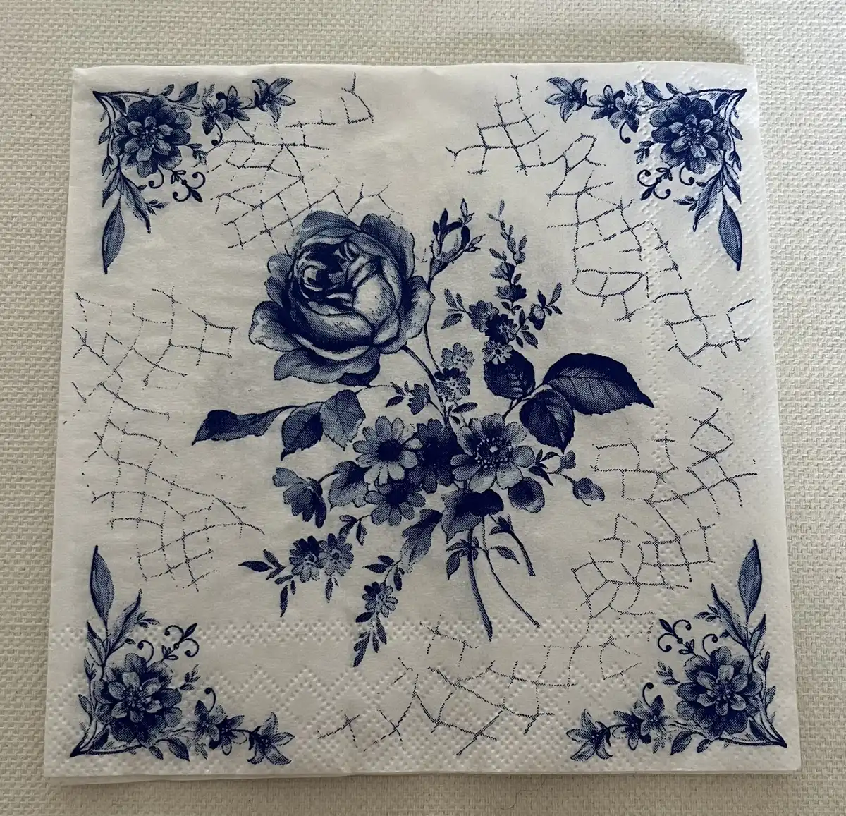 Blomster serviet - 300