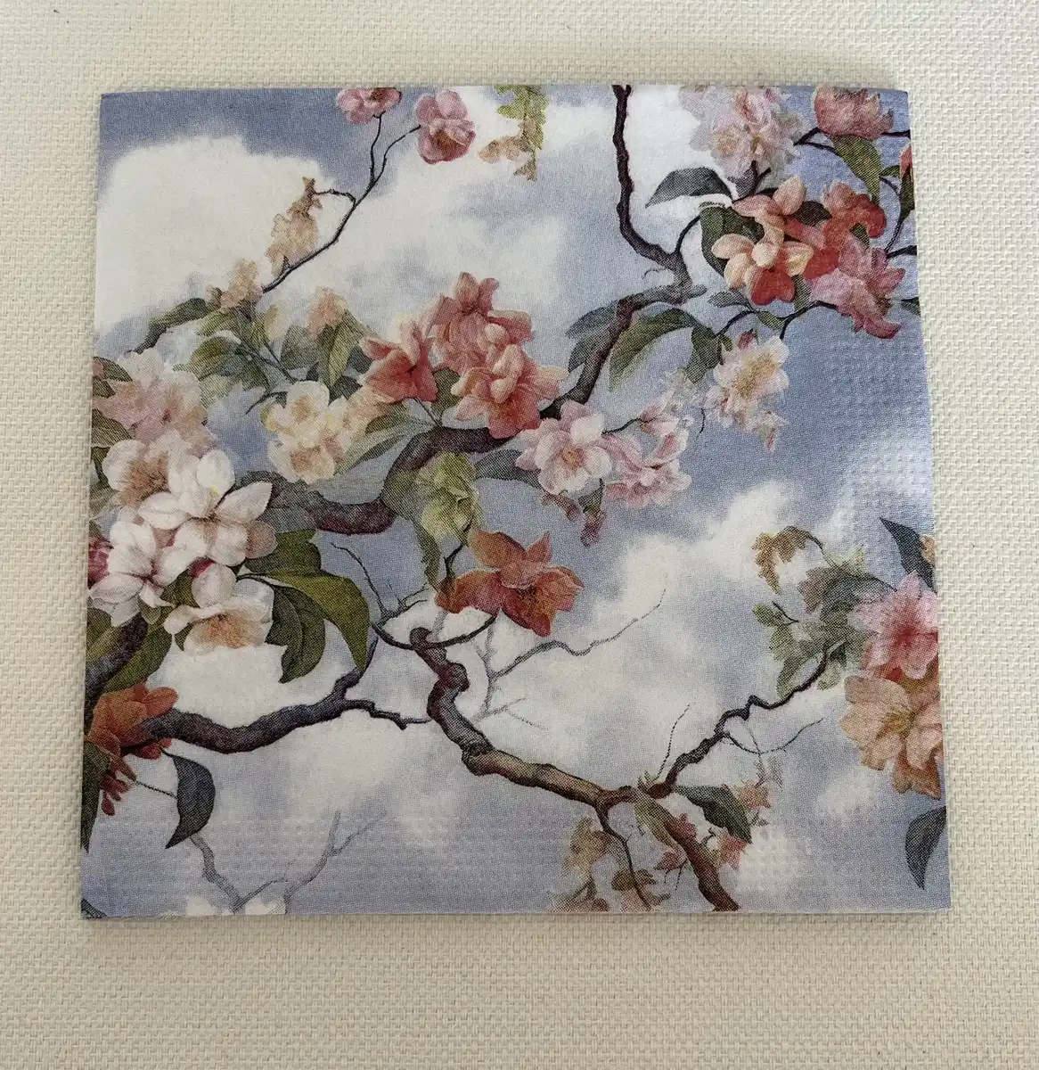 Blomster serviet - 278