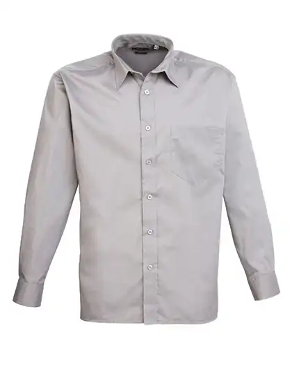 Produkt billede: PW200 - Poplin langærmet skjorte
